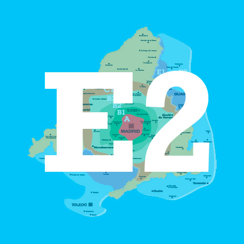 Imagen con letra y número E2