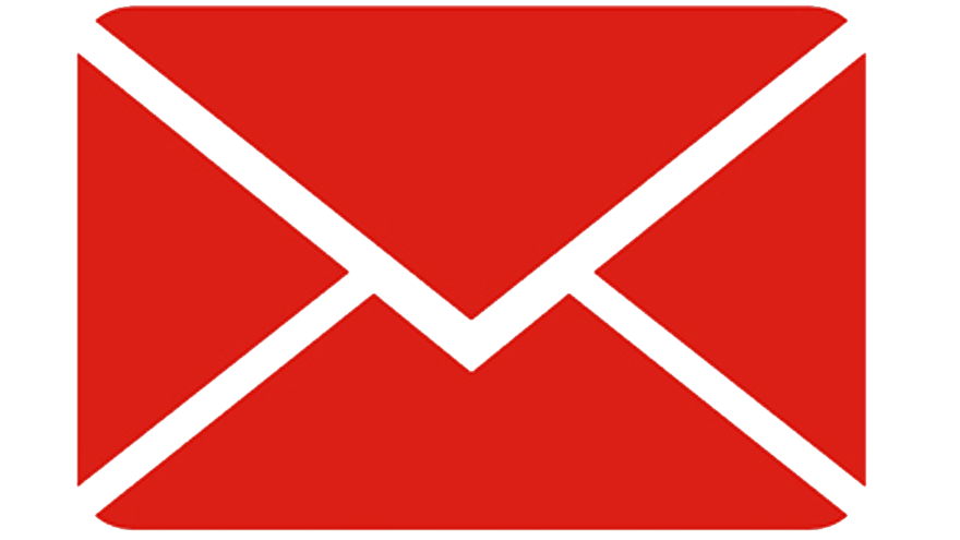 Dibujo de un sobre rojo