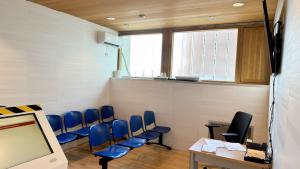 Sala de espera del Registro Territorial de la Propiedad Intelectual